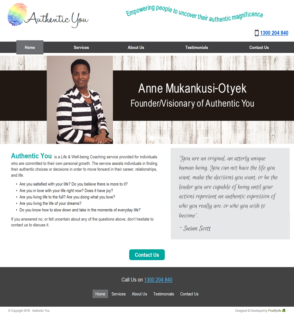 Authentic You Full
